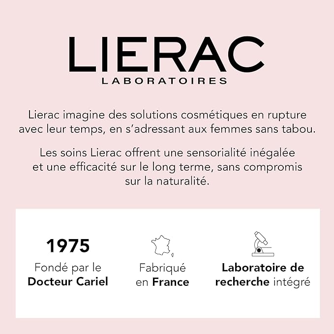 Lierac Rehydrating Under Eye Cream, Rehydrates & Hydrates, Smoothes with Hyaluronic Acid, Elevates Skin Radiance, Under Eye Moisturizer Cream for Woman, Suitable for All Skin Types - 15ml