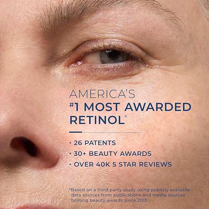 RoC Retinol Correxion Line Smoothing Eye Cream + Retinol Serum Capsules For Night + Max Hydration Crème With Hyaluronic Acid For Day, Skin Care Routine for Women and Men