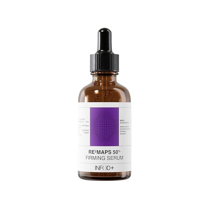 INFODPLUS RE²MAPS 50 Firming Serum – Matrixyl 3000 & Retinol Complex | Wrinkle Care, Firming, Elasticity Booster for Aging Skin