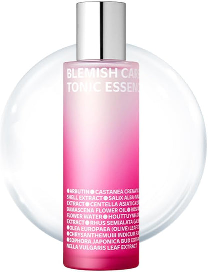 ISOI Blemish Care Toner, Skin-Smoothing Essence & Hydrating Toner for Face, for Sensitive Skin, Lightweight & Refreshing Formula, Korean Skin Care (4.39 fl.oz/130ml)