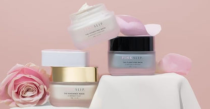 PINKSLIP Skin Face Mask Triple Bundle, Includes Clarifying, Radiance and Hydrating Masks, Pore Cleansing Minimizer, Natural Acne Treatment, Anti-Aging, Designed for all, Ideal for Brown and Tan Skin