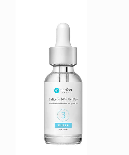 Salicylic Gel Chemical Peel - Enhanced with Green Tea Extract and Tea Tree Oil (30% Strength)