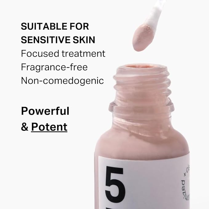 Y'OUR Acne Drying Spot Treatment | Shrink & Detoxify Pimples | Gentle with Salicylic Acid and Bentonite Clay | Vegan & Fragrance-Free | Suitable for Sensitive Skin | 20ml (0.67 oz.)