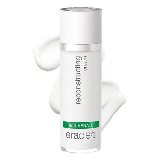 eraclea Reconstructing Cream, Anti-Aging Face Serum with Hyaluronic Acid, Alpha Hydroxy, and Lumiskin, Evens Skin Tone & Reduces Appearance of Sun Damage for All Skin Types (1 fl oz)