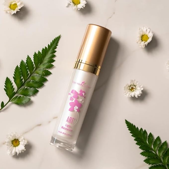 Young Living ART Light Moisturizer - 30ml of Natural Skin Care - Day and Night Facial Cream - Soft and Supple Hydration - Fine Lines and Wrinkles Reduction
