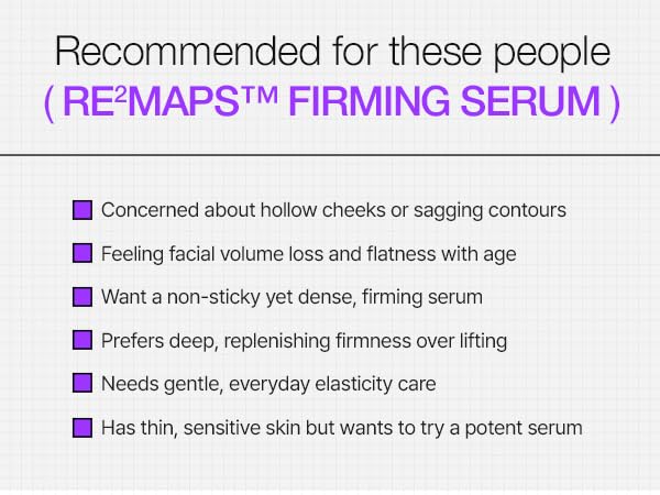 INFODPLUS RE²MAPS 50 Firming Serum – Matrixyl 3000 & Retinol Complex | Wrinkle Care, Firming, Elasticity Booster for Aging Skin