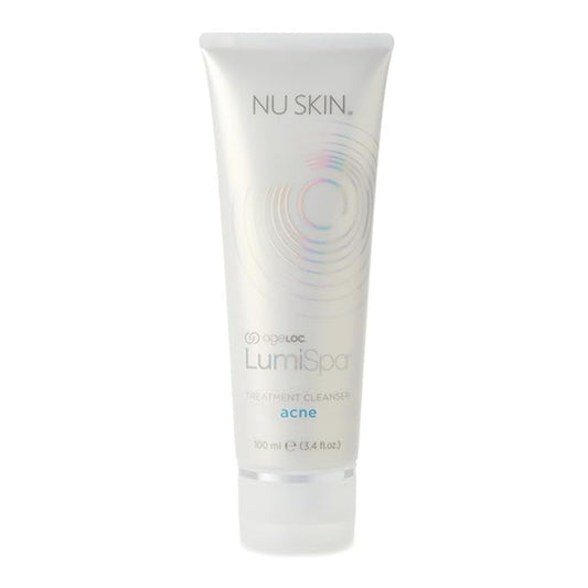Nu Skin ageLOC LumiSpa Treatment Cleanser | Acne-Prone Skin | Clears Excess Oil for Balanced Skin | Enhanced LumiSpa Performance | Infused with ageLOC Technology | 3.4 fl oz