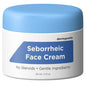 Seborrheic Dermatitis Face Cream - Skin Rejuvenation and Barrier Repair with MCT Oil, Squalane - Moisturizing Face, Scalp and Body Cream for Sensitive Skin Seb Derm - No Steroids for Lasting Results