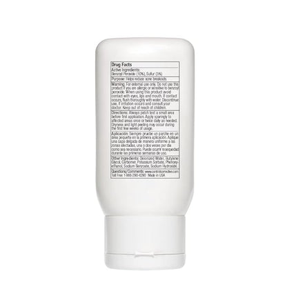 CONTROL CORRECTIVE Clear Med 10% Acne Treatment Lotion, 2.5 Oz - Helps Clear & Control Breakouts, Benzoyl Peroxide, 3% Sulfur To Improve Efficacy And Dry Up Blemishes