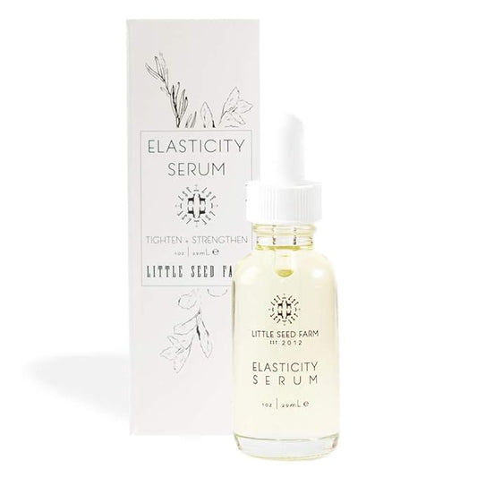 Little Seed Farm Elasticity Serum - Skin Toning and Firming Serum, 1.0 Ounce
