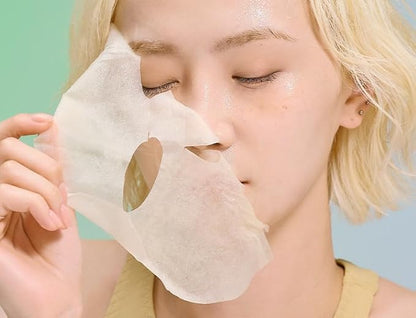 I'M SORRY FOR MY SKIN Jelly Mask Full Set for Skin Stress Relief, Korean Skin Care Travel Essentials Kit, K-Beauty Hydrating Face Mask Sheets, Gifts for Women (Pack of 10)