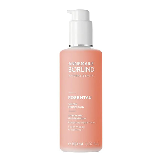 ANNEMARIE BÖRLIND - ROSE DEW Facial Toner - Avocado Hops Cucumber and AHAs for Natural Skin Toning - Firming with a Moisturizing Effect - 5.07 Fl. Oz.
