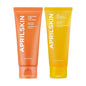 APRILSKIN Glow Reset Mask Duo: Calendula Flower Infused Peel Off Mask & Carrotene IPMP 3-Min Quick Dry Pore Caring Clay Mask
