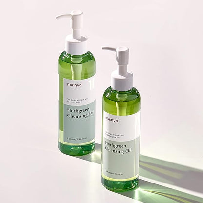 ma:nyo Pure Cleansing Oil 6.7 fl oz (200ml) + Herbgreen Cleansing Oil 6.7 fl oz (200ml)