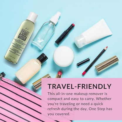 Color Me Beautiful One Step Makeup Remover, Eye Face and Neck Cleansing, Gentle Facial Cleanser and Toner, Hydrating and Moisturizing, 6 fl. oz