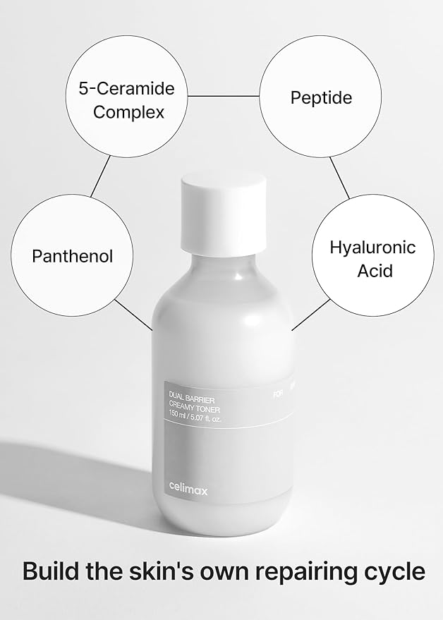 celimax Ji.Woo.Gae Heartleaf BHA Peeling Pad(60 Pads) + Dual Barrier Creamy Toner