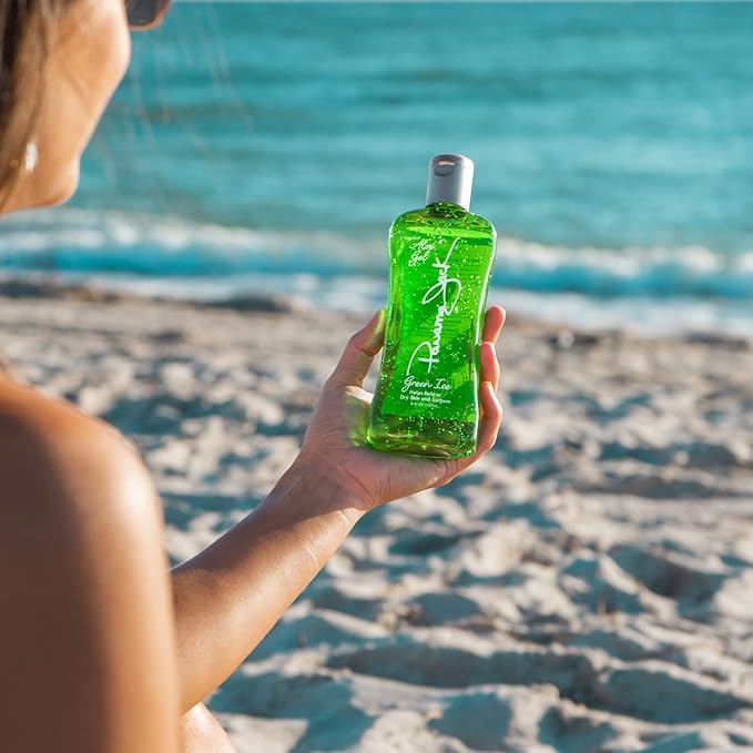 Panama Jack Green Ice Gel - Aloe Vera After Sun Formula Contains No Alcohol, Helps Preserve Tan, Relieves & Moisturizes Dry Skin & Sunburn, 8 FL OZ