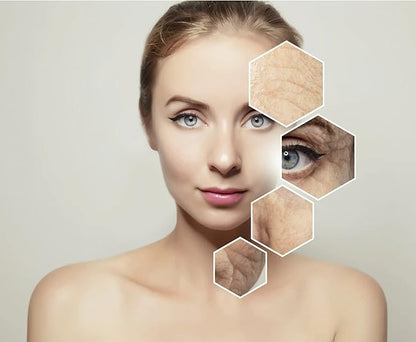 Anti Aging Wrinkle Serum of 100% Pure Hyaluronic Acid for Face and Body - No Alcohol, 8 oz