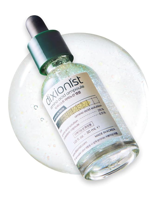 Dictionist Amino Acid Ampoule, 30 lm, Beauty Essence, Skin Texture, Exfoliating Care, Elasticity, Moisturizing