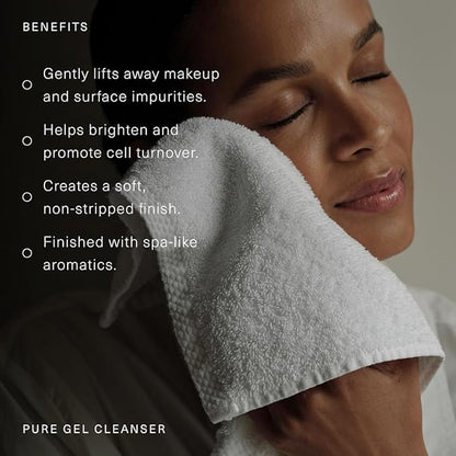 Oak Essentials Pure Gel Cleanser | Clarifying Gel Face Wash with Aloe and Amino Acids | Removes Dirt & Oil Without Drying, 5 Fl Oz