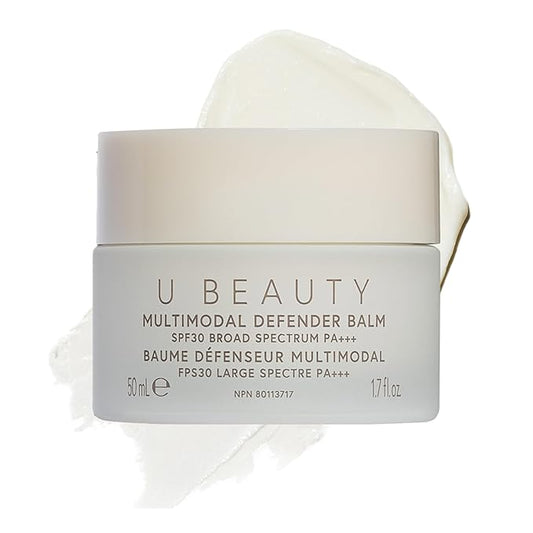 U Beauty Multimodal Defender SPF 30 Mineral Zinc Oxide Facial Sunscreen - Broad Spectrum UVA/UVB Protection with Vitamin C + E to Reduce & Prevent Dark Spots & Sun Damage - 1.7 fl oz