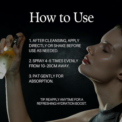 d'alba Piedmont Italian White Truffle First Spray Serum, Vegan Skin Care, Light-weight Face Moisturizer, Glow Serum for Radiant Skin, Non Comedogenic, All In One Mist, Korean Skin Care (3.38 fl oz.)