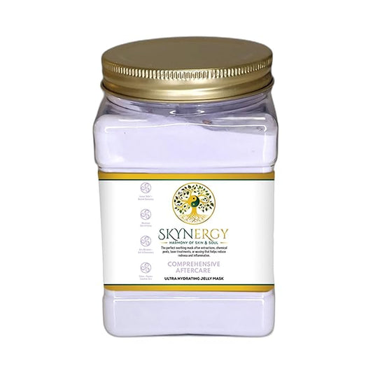 Comprehensive Aftercare Jelly Masks - Professional Grade Hydroglo Peel Off Face Mask for Skin Hydration, Radiance, Reduced Wrinkles, Fine Lines, Inflammation & Pigmentation | 30 fl oz