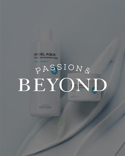 Beyond Angel Aqua Korean Moisture Barrier Toner (16.9fl oz) - Moisture Barrier Strengthening for Sensitive Skin, Vegan Formula. Chervil, Hyaluronic Acid, PHA, Ceramide.