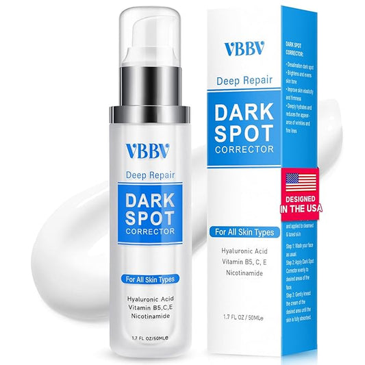 Dark Spot Remover for Face and Body, Dark Spot Corrector, Age Spot Sun Spot Freckles Dark Spot Remover, Melasma Treatment for Face, Advanced Skin Care Cream for Women and Men