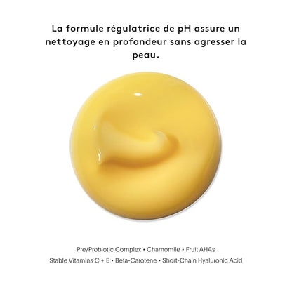 U Beauty The MANTLE Skin Conditioning Wash - Hydrating Facial Cleanser & Makeup Remover with Vitamin C + E, Fruit AHAs, and Hyaluronic Acid for Clean, Refreshed and Hydrated-Looking Skin - 5.0 fl oz