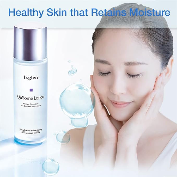 ビーグレン b.glen QuSome Lotion (120mL/4.06fl.oz.) b.glen QuSome Essential Toner's Deep Hydration Delivers up to 17 Hours of Moisture to Quench Your Skin's Thirst