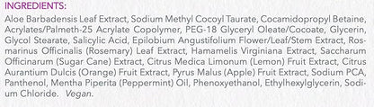 Salicylic Exfoliant Cleanser - Strong but Gentle Non-drying, Lightly Foaming Face wash with Salicylic Acid for Blackheads & Breakouts-Great for Oily & Acne Prone Skin