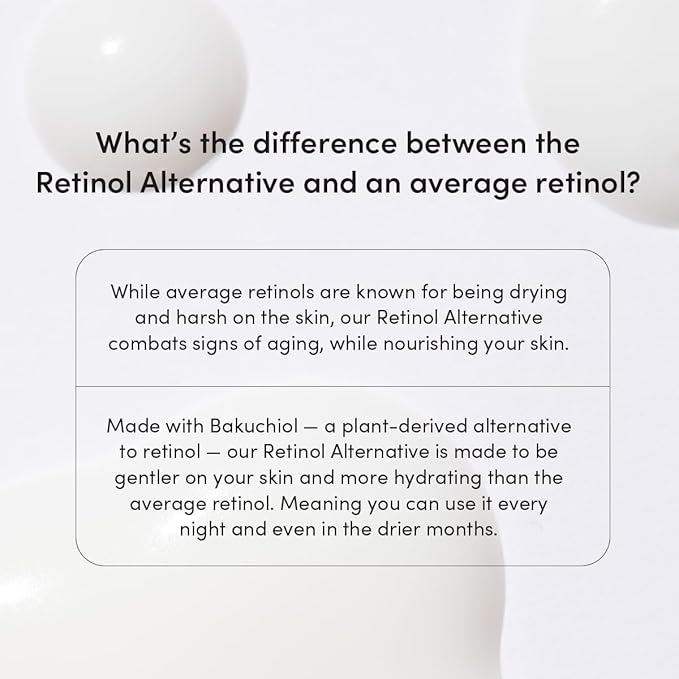 Uncommon Beauty Retinol Alternative with Bakuchiol - Reduces the Look Of Wrinkles - All Skin Types, Vegan, Cruelty Free, 1.35 Fl OZ