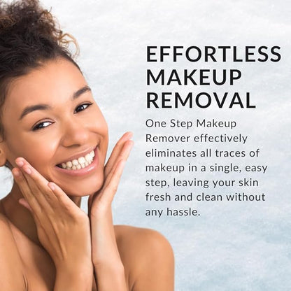 Color Me Beautiful One Step Makeup Remover, Eye Face and Neck Cleansing, Gentle Facial Cleanser and Toner, Hydrating and Moisturizing, 6 fl. oz