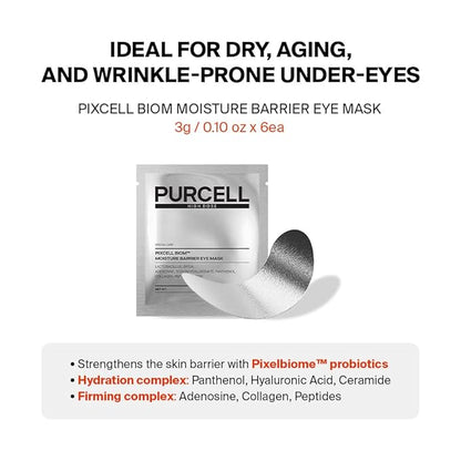 Pixcell Biom Moisture Barrier eye mask(6 pairs, 0.10oz)