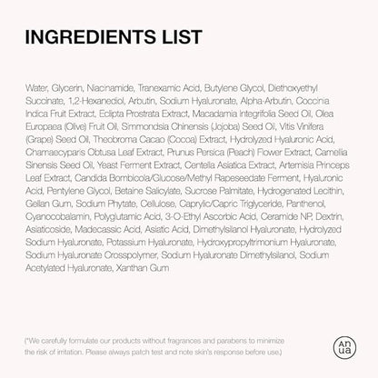 ANUA Niacinamide 10 + TXA 4 Serum, Hyaluronic Acid, Tranexamic acid, Facial Serum for Glass Skin, Clarifying, Radiant Complexion with Natural Color, Korean Skin Care (30ml /1.01 fl.oz)