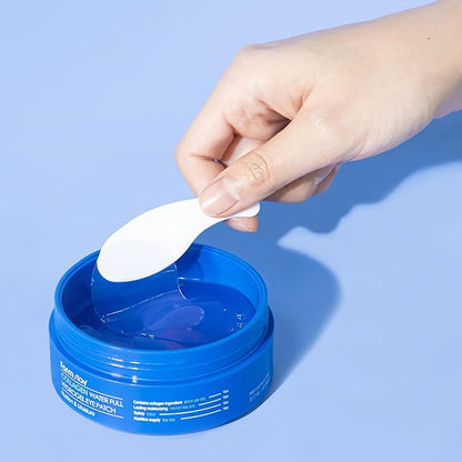 FARMSTAY Collagen Water Full Hydrogel Eye Patch - Hydrating Under Eye Mask with Collagen - Refreshes Tired Undereyes - Promotes Collagen Production - 60 pc (Pack of 2)