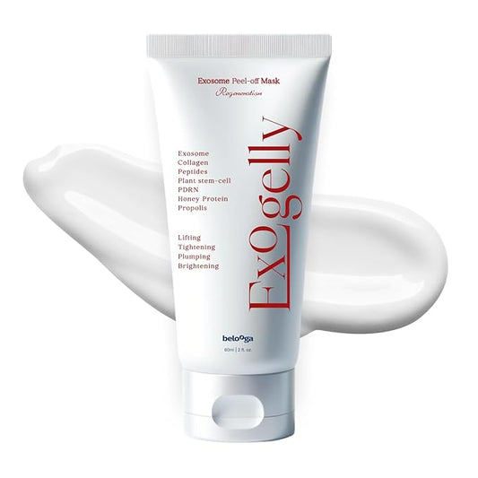 Exosome Exogelly Peel-Off Mask – 2.1 fl. Oz with 4.8B Exosomes for Skin - Exium HR, Clearminis Acid Serum, PDRN