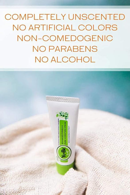 Yu-Be Advanced Formula Pure Hydration Cream Duo - Daily Oil & Fragrance Free Moisturizer to Hydrate & Soothe Sensitive Skin | Moisturizing Lotion Safe for All Skin Types & for Face, Body, & Hands