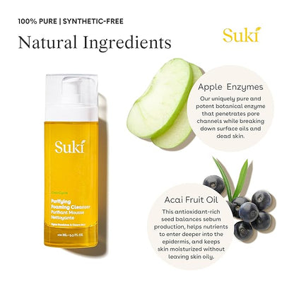 Suki Skincare Purifying Foaming Cleanser, 4 Ounces