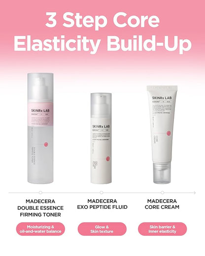 SKINRxLAB MadeCera Core Cream – Korean Anti-Aging Face Moisturizer with Ceramides, Peptides, Liposomal TECA for Deep Hydration, Firming, Plumping, Volumizing & Radiant Complexion, 1.69oz.