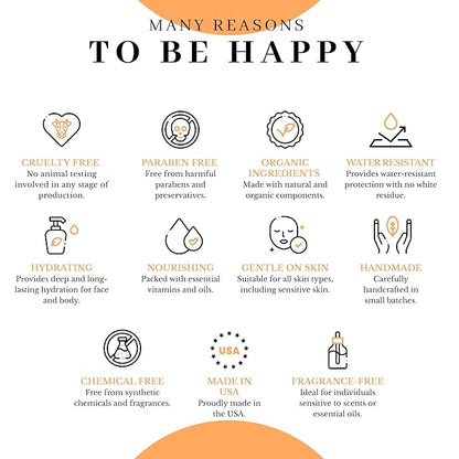 Vanman Tallow and Zinc Sunblock Stick - Mineral Sunscreen with Non-Nano Zinc Oxide - Sunstick Made with Grass Fed Beef Tallow for Face & Body Protection - 3.3 ounce