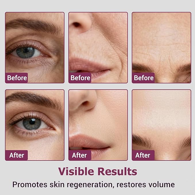 Calcium Volume Multi Balm Stick with Collagen & Natural Oils, Calcium Enriched Formula to Support Skin Firmness, Improve Elasticity & Plumpness, Multi-Action Hydrating Balm for Face, Neck Daily Use