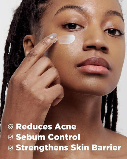 SKINRxLAB Made Cera Cream - Acne & Redness Relief Face Moisturizer, Sebum Control, Improving Skin Barrier with Ceramide and Madecassoside, Anti-Aging and Pore Minimizing Face Cream, 1.69 + 0.5 fl.oz.