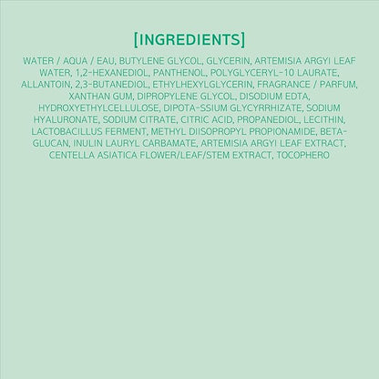 HANYUL Artemisia Soothing Toner Pads with Centella Asiatica and Hyaluronic Acid | Hydrating & Calming Pre-Makeup Facial Pads for Sensitized Skin, Dual-Layer Design, 60 Count