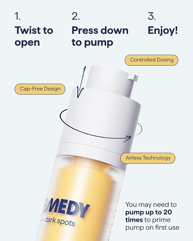 Remedy for Dark Spots – Discoloration Treatment For Face with Retinol, Glutathione, Niacinamide, Mandelic Acid, Kojic Acid and Tranexamic Acid – By Dermatologist Dr. Shah