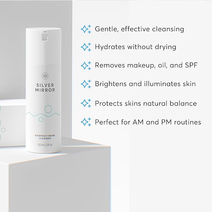 Everyday Cream Cleanser (5 Fl Oz), Facial Cleanser, Exfoliating Face Wash, Gentle Deep Cleansing Formula, Hydrates and Brightens the Skin, Face Wash for Women, for All Skin Types