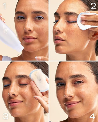 Then I Met You Living Sea Cleansing Tonic, Face Toner & Makeup Remover Micellar Water with Deep Sea Water, Papaya Enzymes & Licorice Root, Vegan & Clean Skincare, 6.08 oz