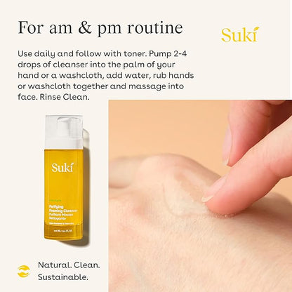 Suki Skincare Purifying Foaming Cleanser, 4 Ounces