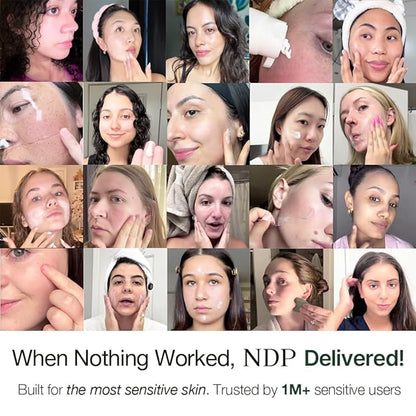 NDP Moringa Hemp Gel Cleanser, Gel-to-Foam, pH Balancing, Vegan, Non-Stripping, Hydrating Face Wash for Sensitive Skin – Fragrance-Free, Clean Beauty, Korean Skincare, 200ml / 6.76 fl oz